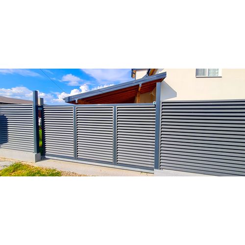 Метална ограда 37 | ogradki.bg Метална ограда 37