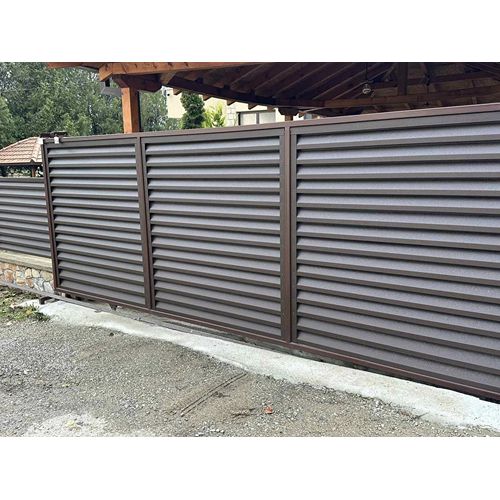 Метална ограда 38 | ogradki.bg Метална ограда 38